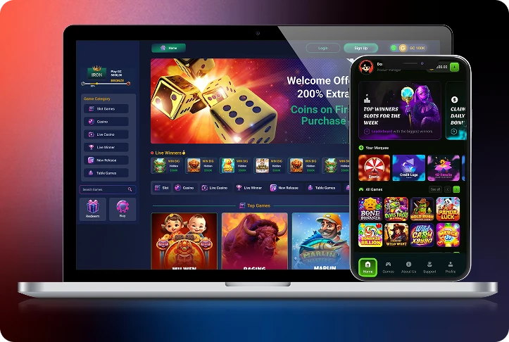 Multidispositivo — plataforma de casino online
