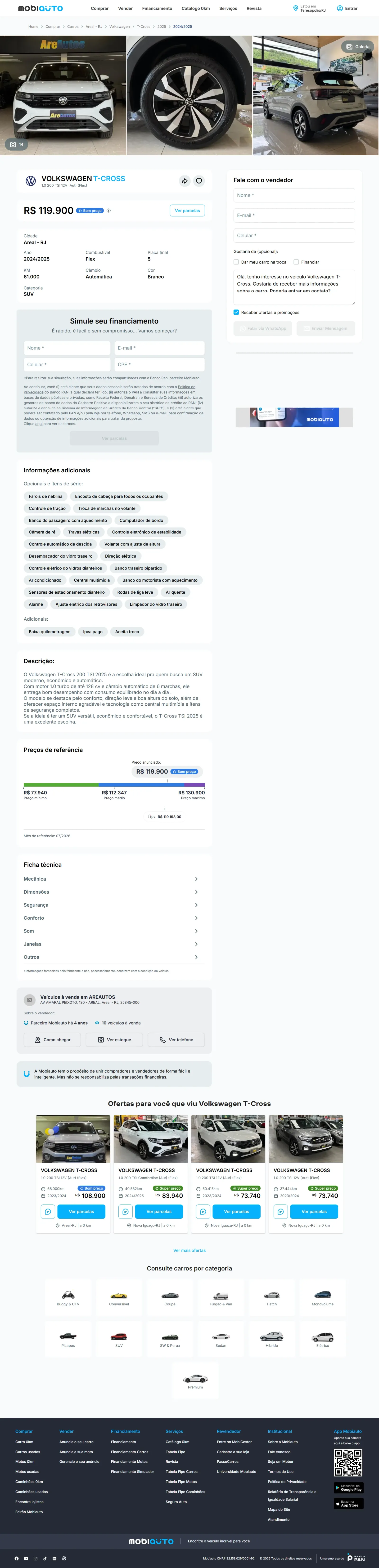 Vitrina Premium y Mobile First — Plataforma Premium