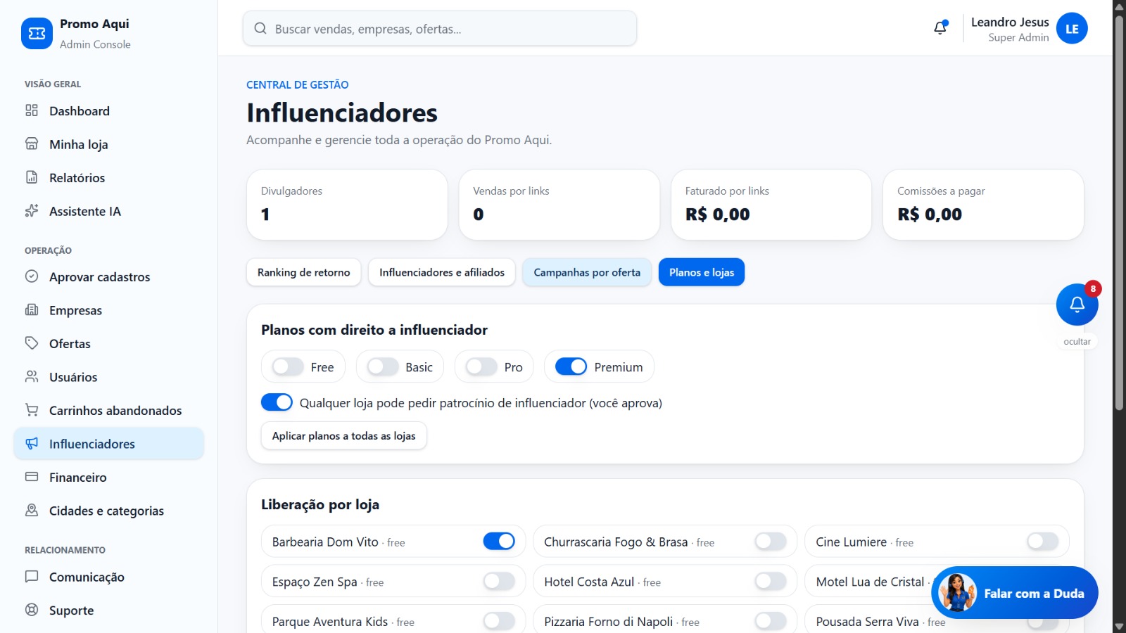Carrinhos & Indicação de Ofertas — sistema de cupom de desconto, sistema de ofertas, plataforma de compras coletivas, cupom com QR Code