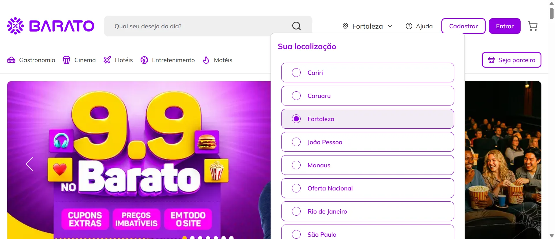 Página Inicial Premium — sistema-de-compra-coletiva
